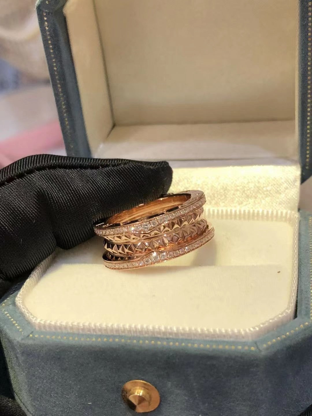 [ECHO ]ZERO 1 ROCK DIAMOND PINK GOLD