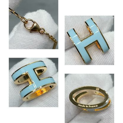 [ECHO ]POP H SKY BLUE NECKLACE