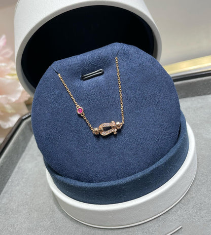 [ECHO ]FORCE 10 DIAMOND CHAIN LINK PINK GOLD BRACELET