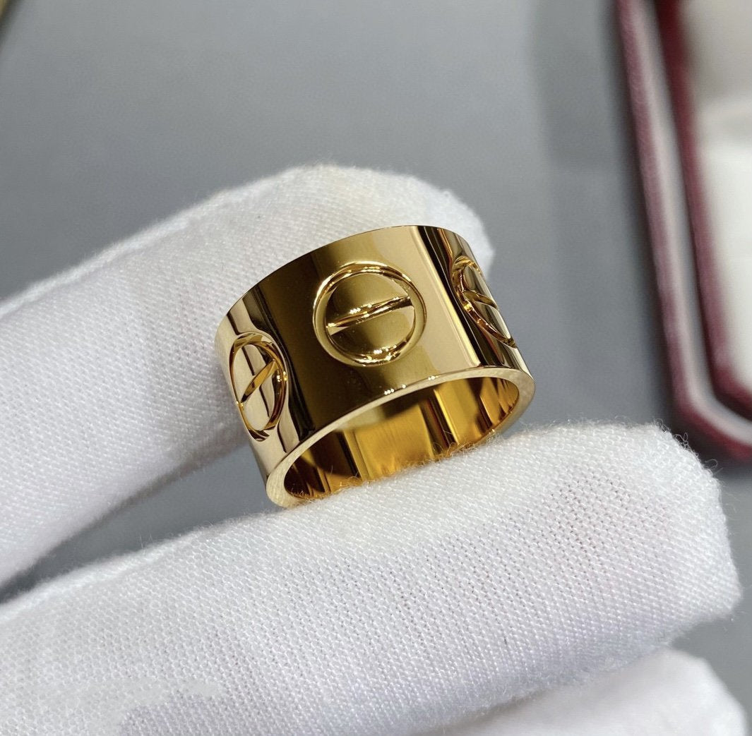 [ECHO ]LOVE 11MM LARGE RING