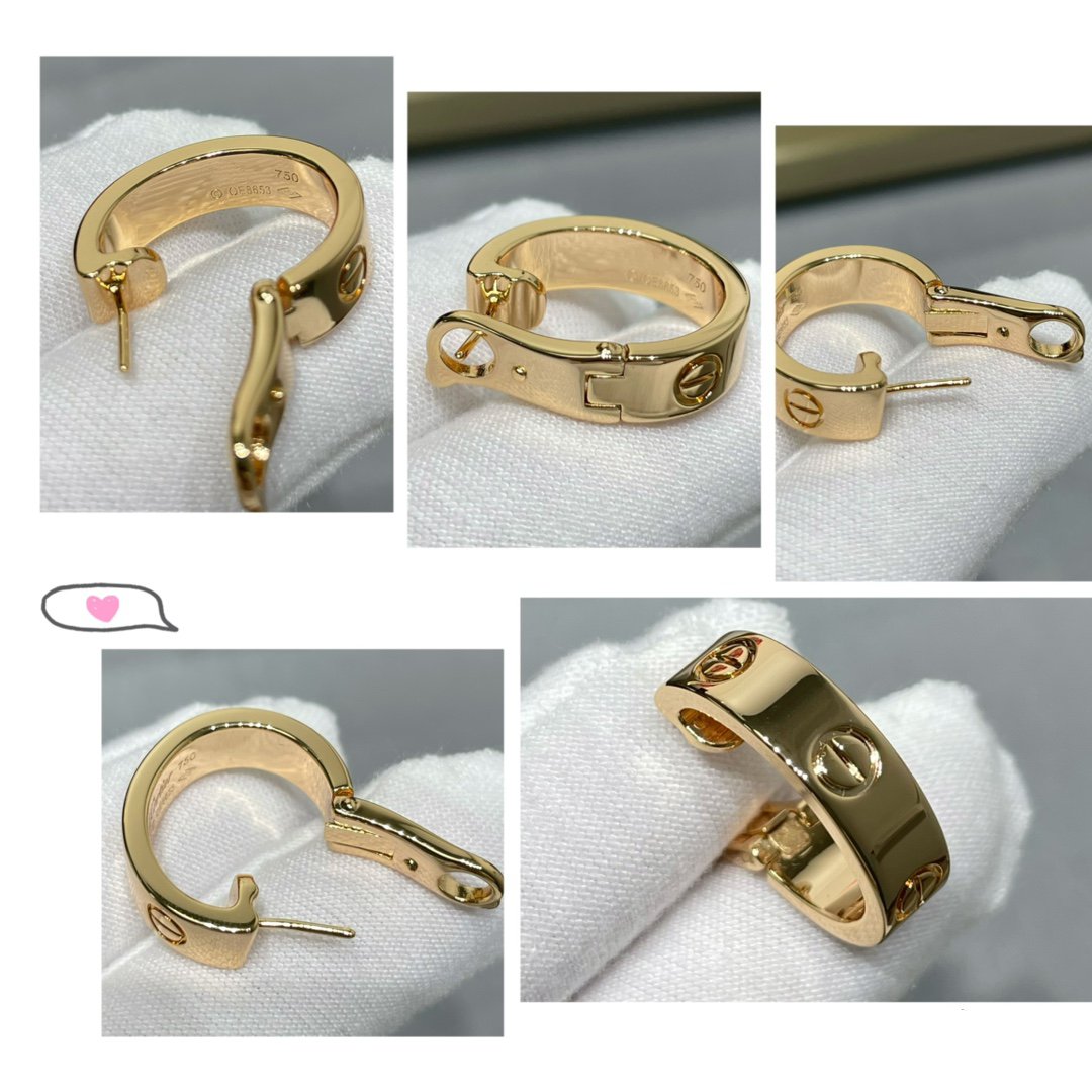 [ECHO ]LOVE 5.5MM EARRINGS