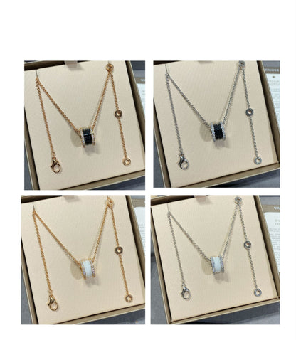 [ECHO ]ZERO 1 DIAMOND CERAMIC NECKLACE