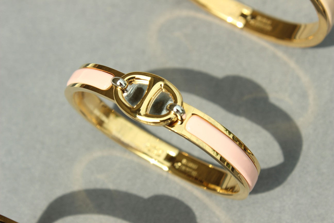 [ECHO ]CLIC CHAINE GOLD BRACELET