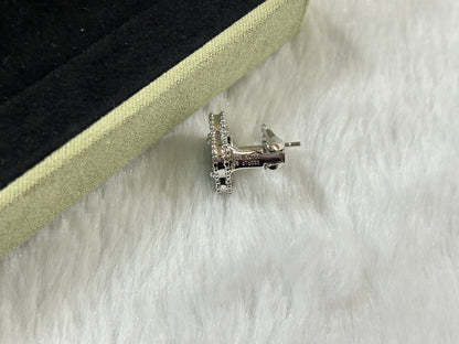 [ECHO ]CLOVER PIETERSITE MEDIUM STUD EARRINGS