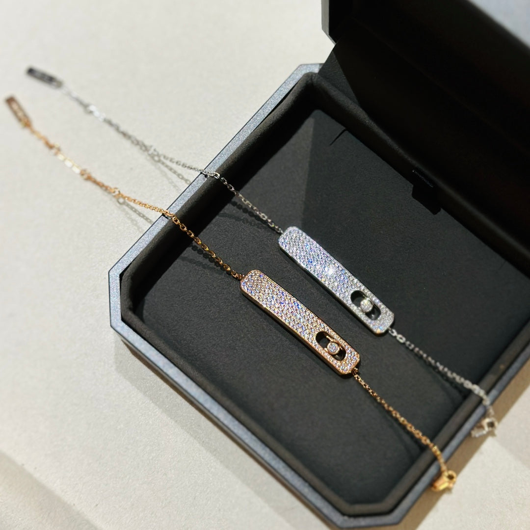 [ECHO]MOVE CLASSIQUE DIAMOND PAVED BRACELET