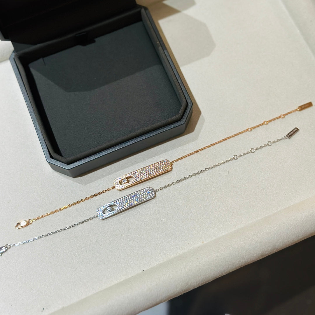 [ECHO]MOVE CLASSIQUE DIAMOND PAVED BRACELET