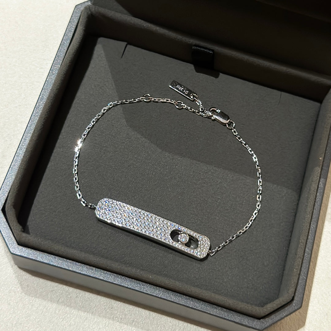 [ECHO]MOVE CLASSIQUE DIAMOND PAVED BRACELET