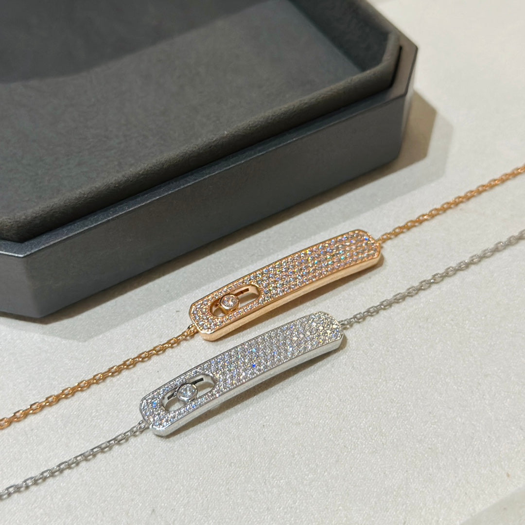 [ECHO]MOVE CLASSIQUE DIAMOND PAVED BRACELET