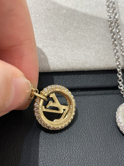 [ECHO ]BY NIGHT DIAMOND PAVED NECKLACE