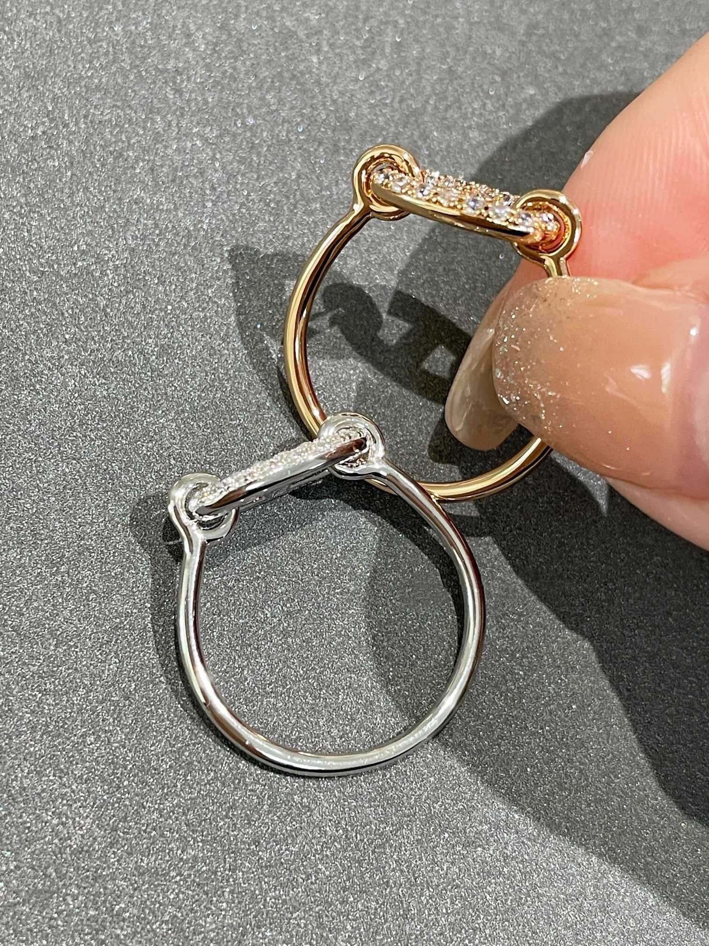 [ECHO ]RONDE SMALL DIAMOND RING
