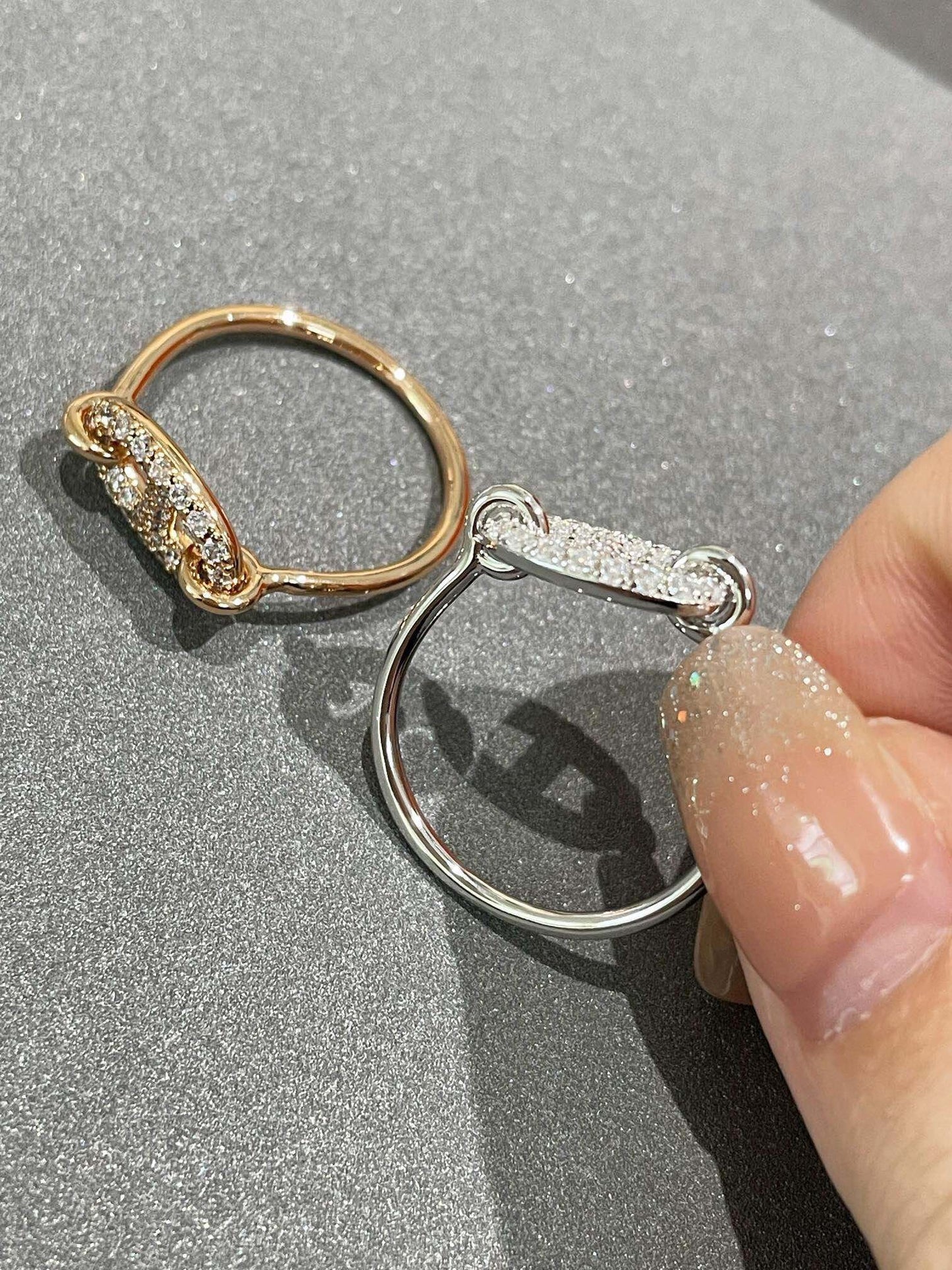[ECHO ]RONDE SMALL DIAMOND RING