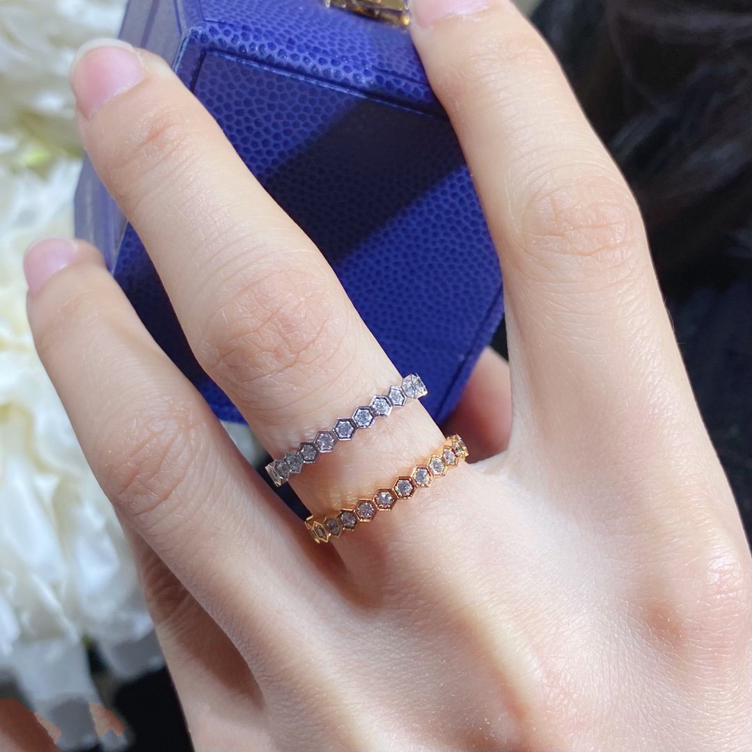 [ECHO ]BEE LOVE DIAMOND PAVED SMALL RING
