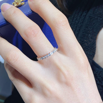 [ECHO ]BEE LOVE DIAMOND PAVED SMALL RING