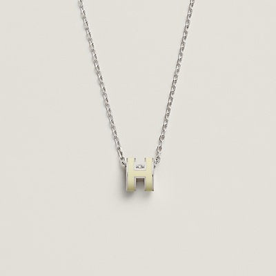 [ECHO ]HM CLIC YELLOW ENAMEL GOLD NECKLACE