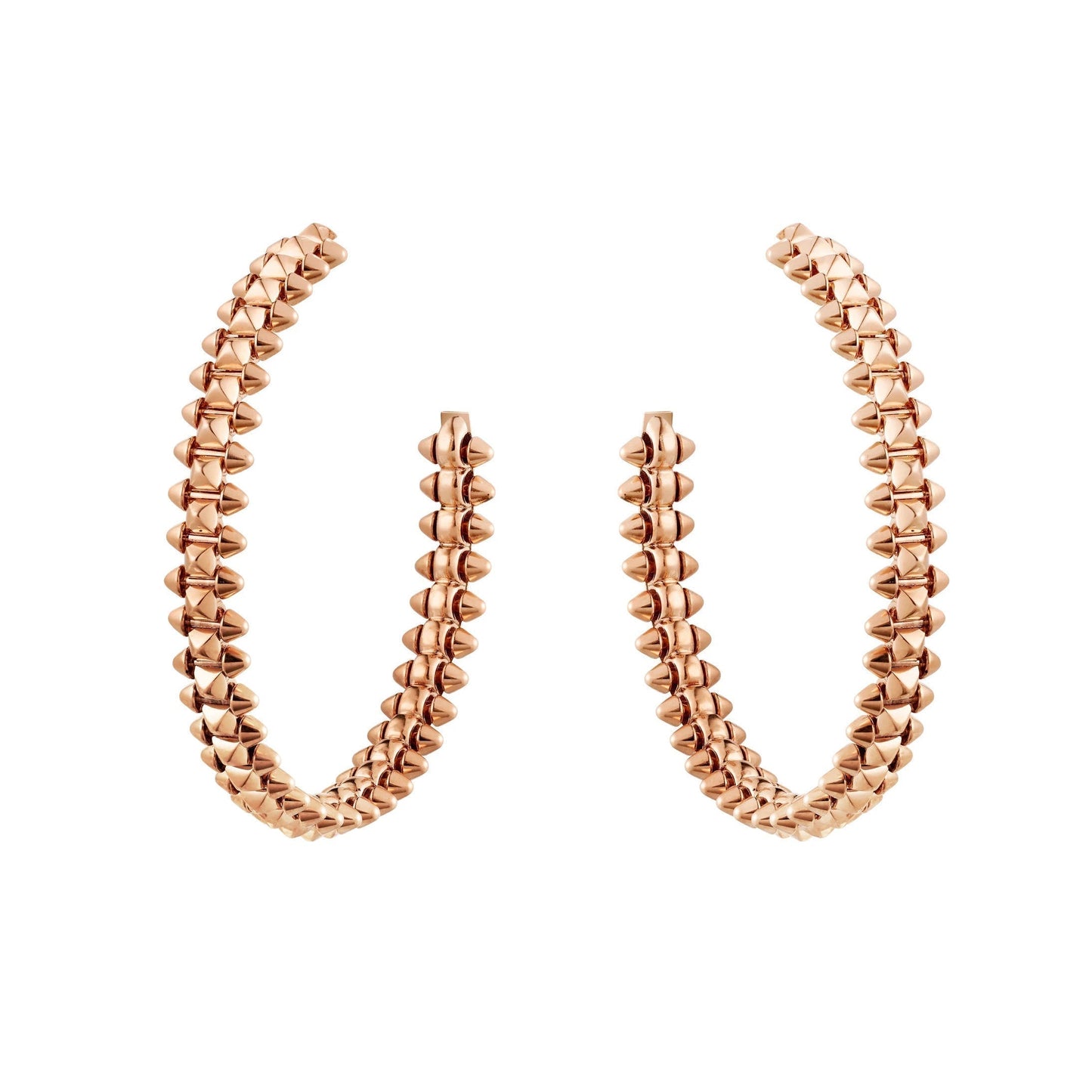[ECHO ]CLASH LARGE HOOP EARRINGS