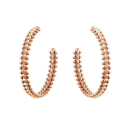 [ECHO ]CLASH LARGE HOOP EARRINGS