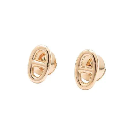 [ECHO ]CHAINE SMALL EARRINGS GOLD AND SILVER