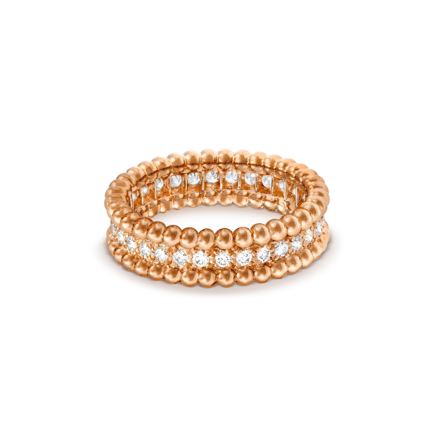 [ECHO ]PERLEE DIAMOND ROSE GOLD RING