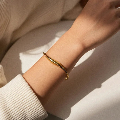 [Echo Fine]Tiffany Gold Bangle