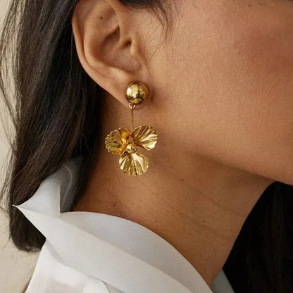 [Echo Fine]Andrea Gold Earrings