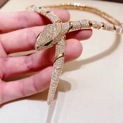 [ECHO ]HAUTE COUTURE GOLD SERPENTI NECKLACE