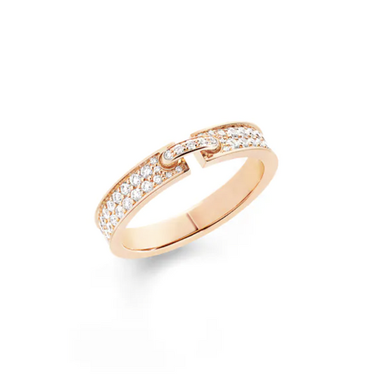 [ECHO ]ALLIANCE LIENS VIDENCE PAVED DIAMOND 4MM RING
