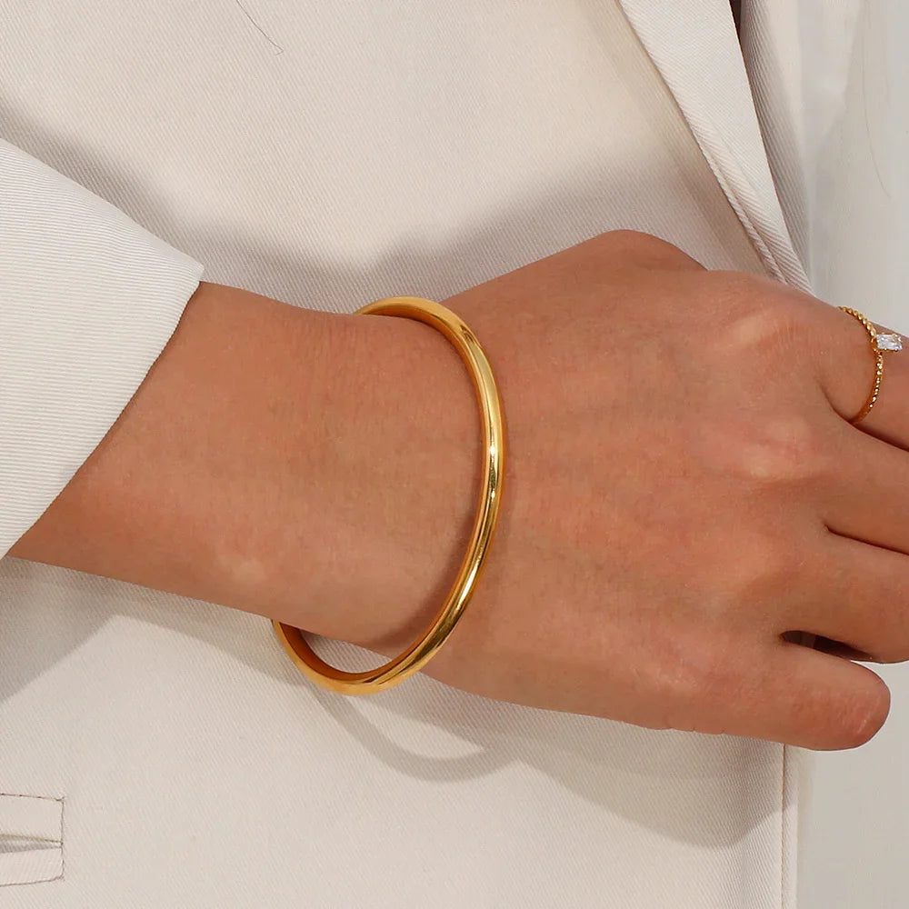 [Echo Fine]Ara Gold Bangle