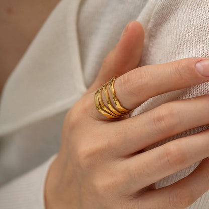[Echo Fine]Cass Gold Ring