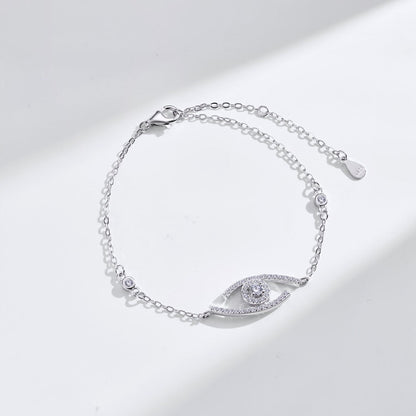 [ECHO]Lucky Eye Pave-Set Diamond Bracelet
