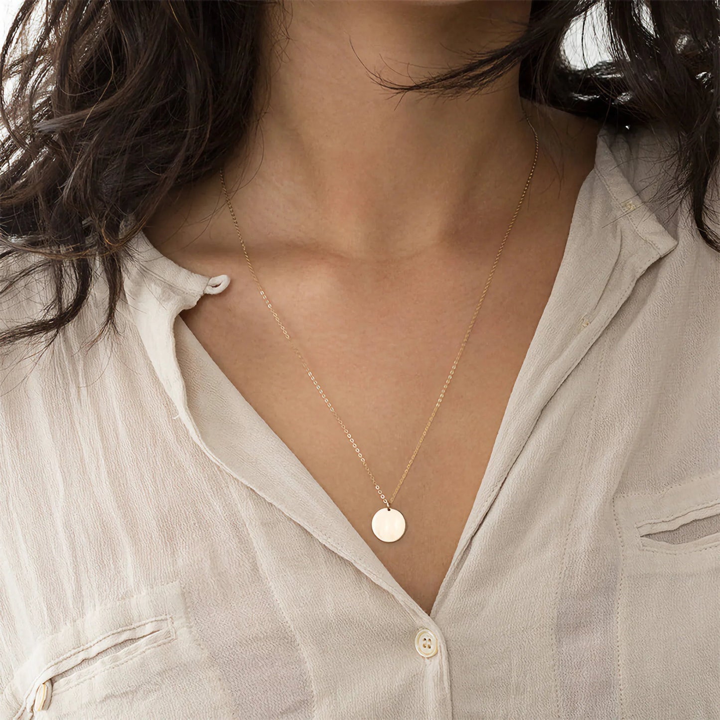 [Echo Fine]Juno Gold Necklace