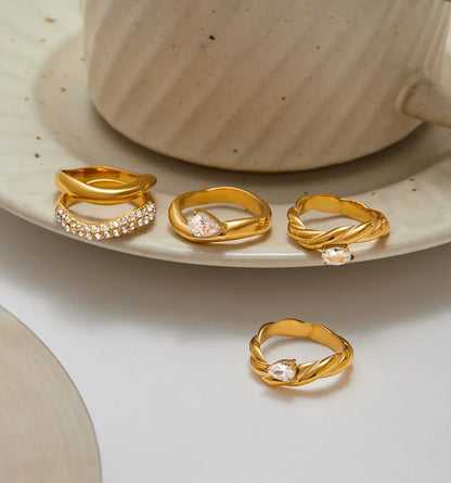 [Echo Fine]Noemi Curated Ring Stack Collection
