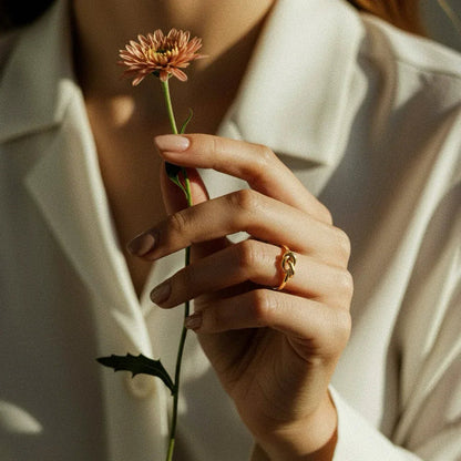 [Echo Fine]Bellara Gold Knot Ring