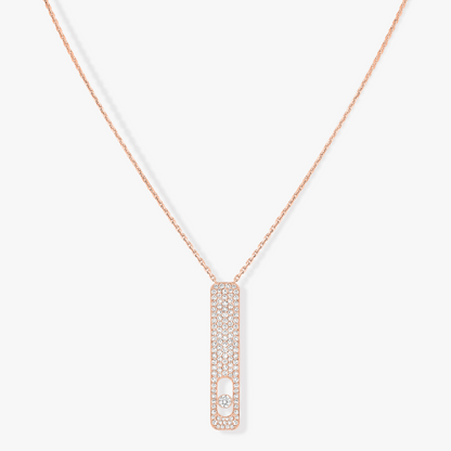 [ECHO]MY FIRST DIAMOND PAVED NECKLACE