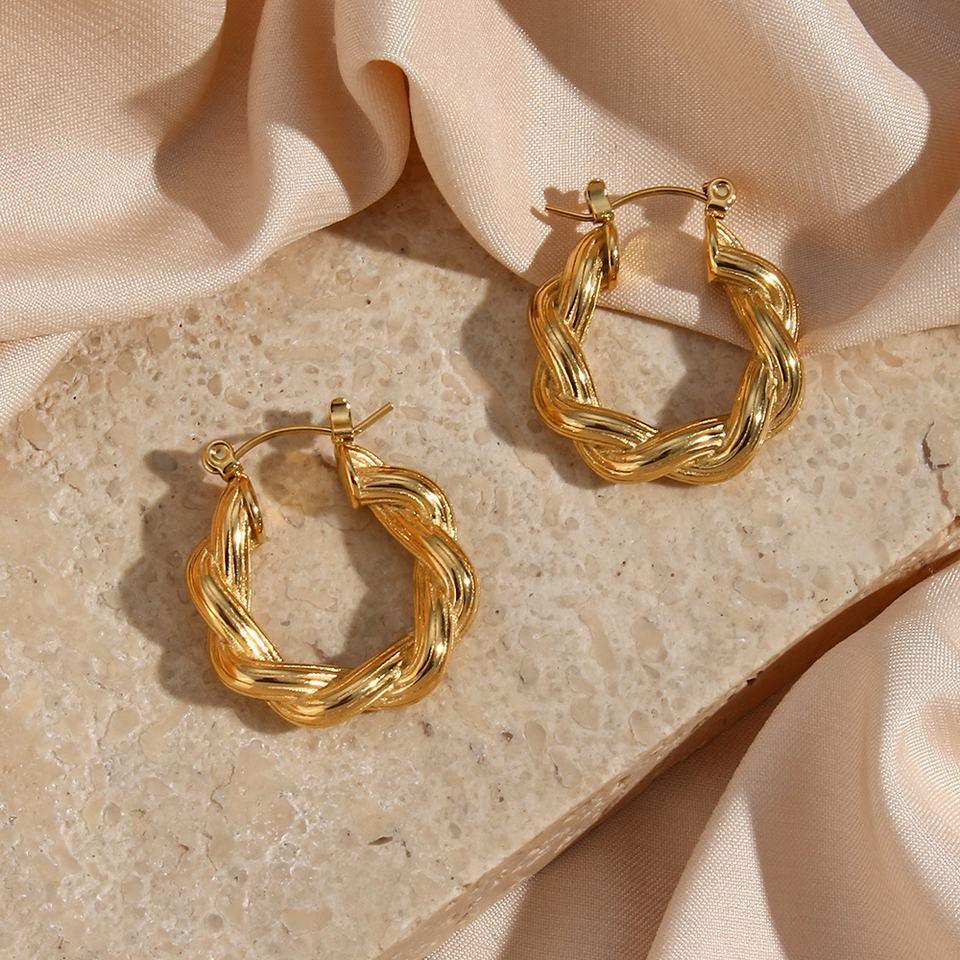 [Echo Fine]Layla Hoop Earrings