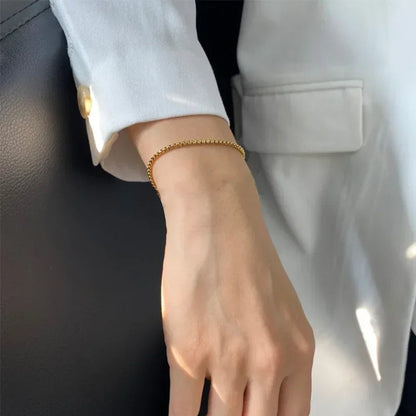 [Echo Fine]Janet Gold Bracelet