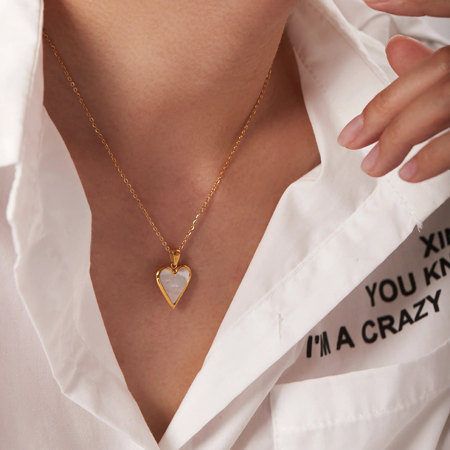 [Echo Fine]Blythe Heart Necklace
