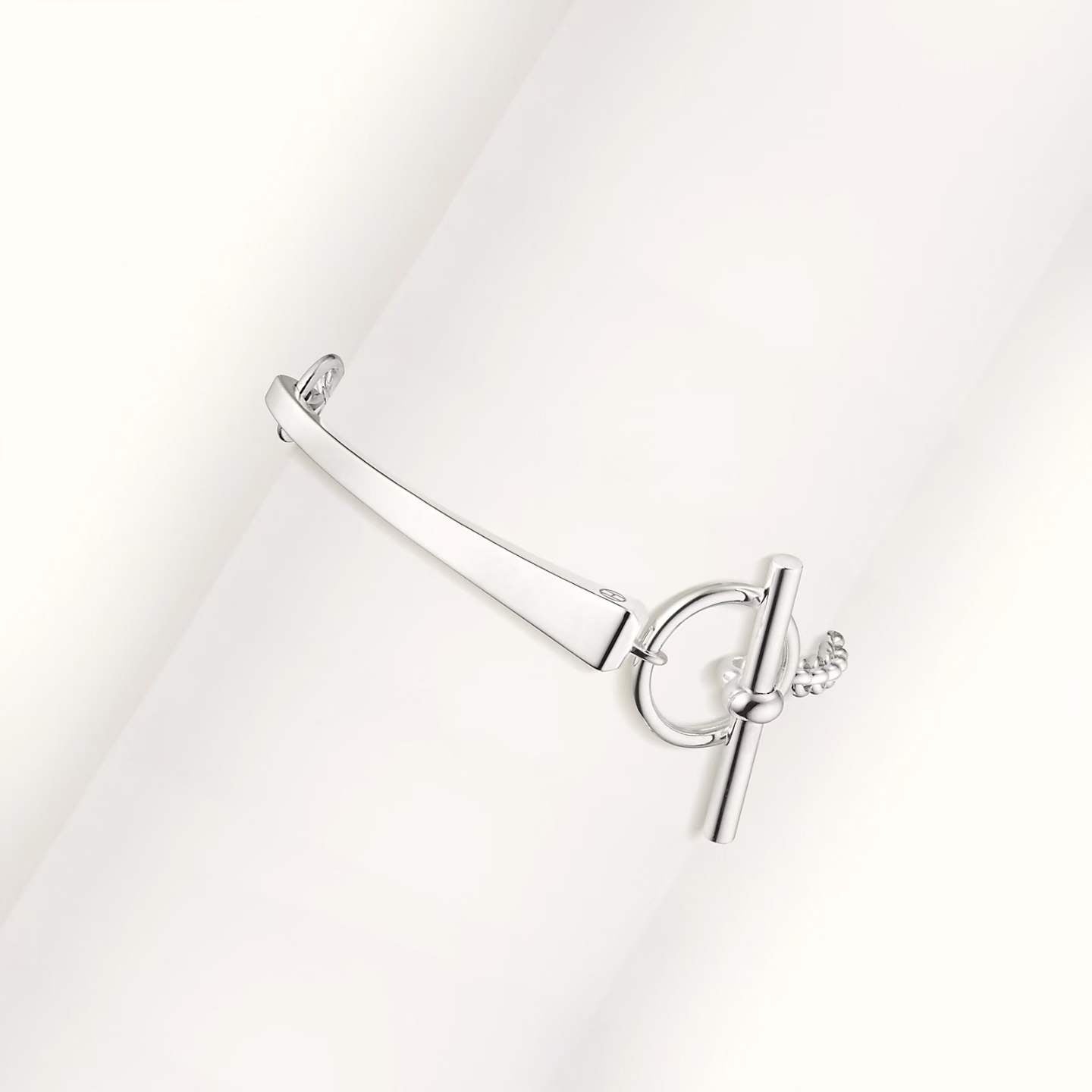 [ECHO ]CLOU DE FORGE BRACELET WITH SQUARE CONE STUDS
