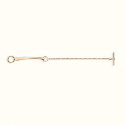 [ECHO ]CLOU DE FORGE BRACELET WITH SQUARE CONE STUDS