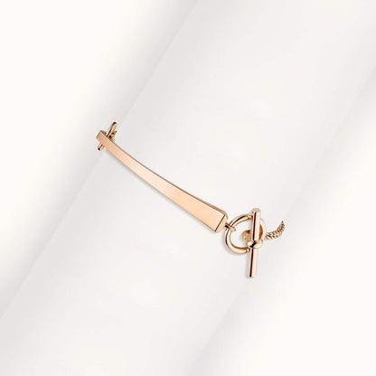 [ECHO ]CLOU DE FORGE BRACELET WITH SQUARE CONE STUDS