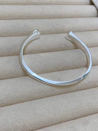 [ECHO ]CLOU DE FORGE SQUARE CONE STUDS OPEN CUFF ONE SIZE