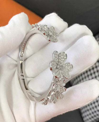 [ECHO ]CLOVER 7 CLOVER SILVER MOTIF BRACELET