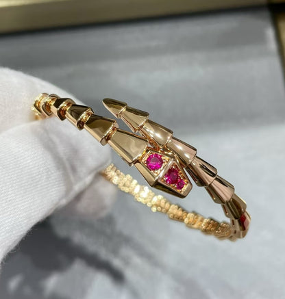 [ECHO ]NEW ！SERPENTI BRACELET DIAMONDS PINK GOLD