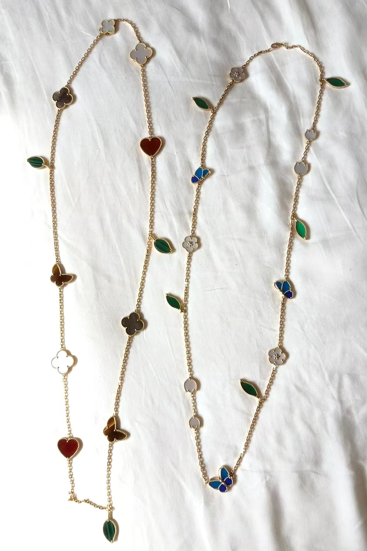 [ECHO ]LUCKY SPRING GOLD  MOTIFS  NECKLACE