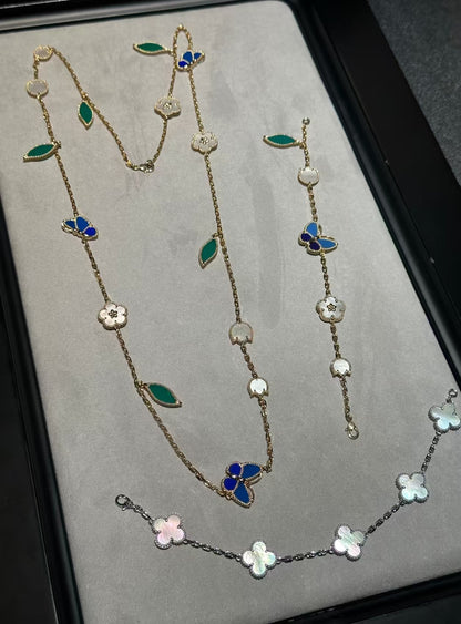 [ECHO ]LUCKY SPRING GOLD  MOTIFS  NECKLACE