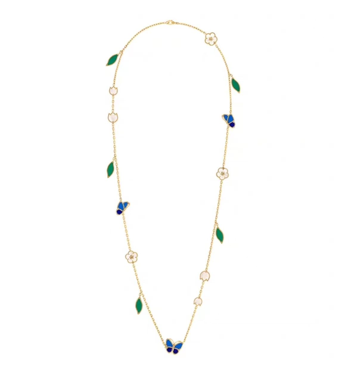 [ECHO ]LUCKY SPRING GOLD  MOTIFS  NECKLACE