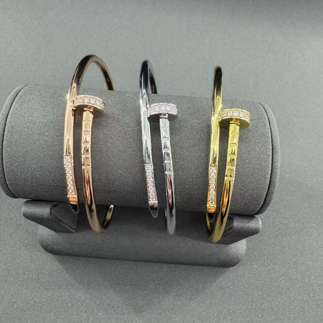 [ECHO]JUSTE BRACELET 2.5MM DIAMONDS NEW