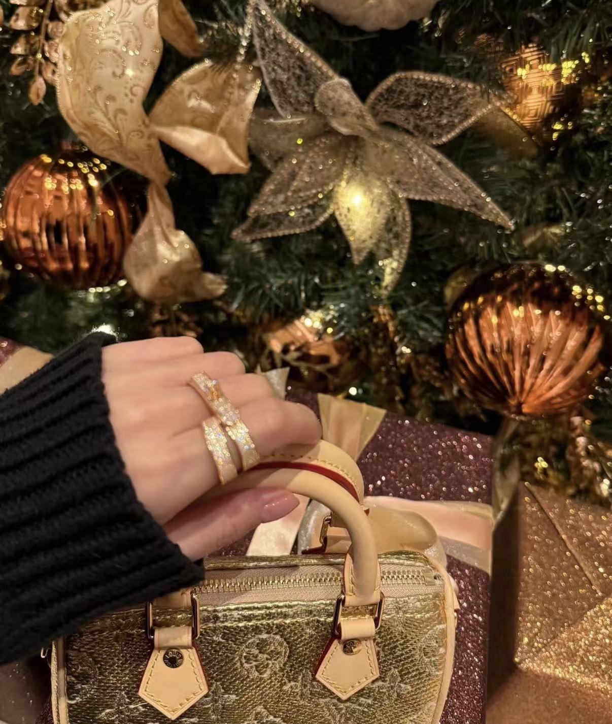 [ECHO ]NEW STYLE FULL CIRCLE DOUBLE DIAMOND RING