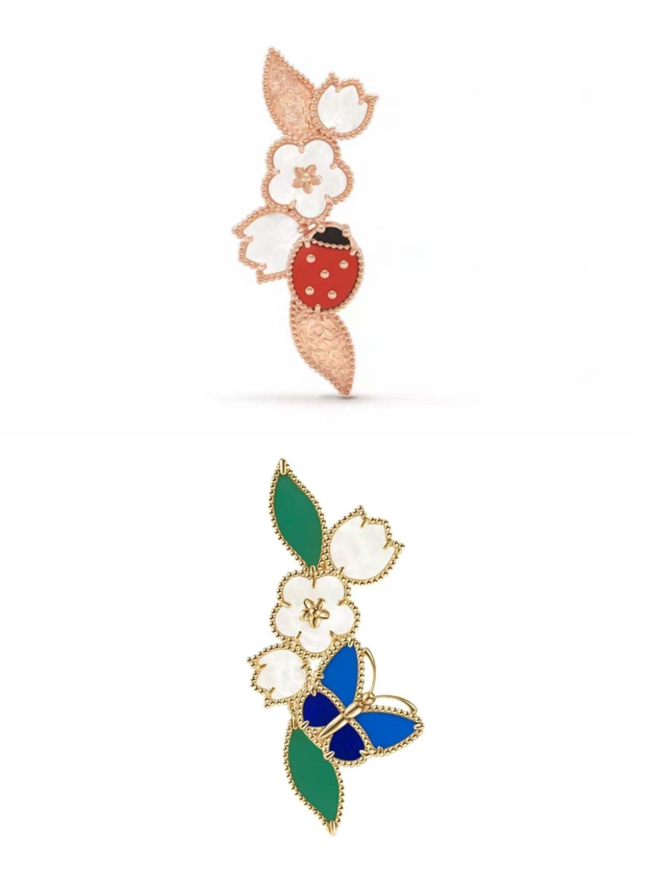[ECHO]LUCKY SPRING COLLECTION 18K ROSE GOLD BROOCH