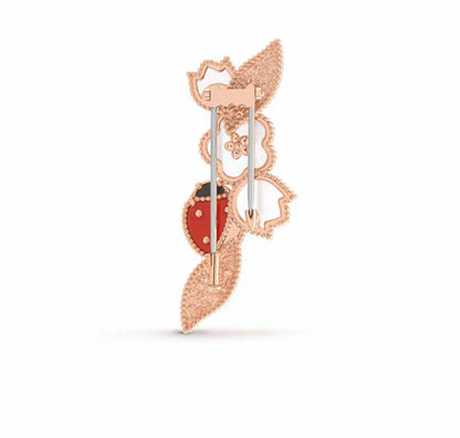 [ECHO]LUCKY SPRING COLLECTION 18K ROSE GOLD BROOCH