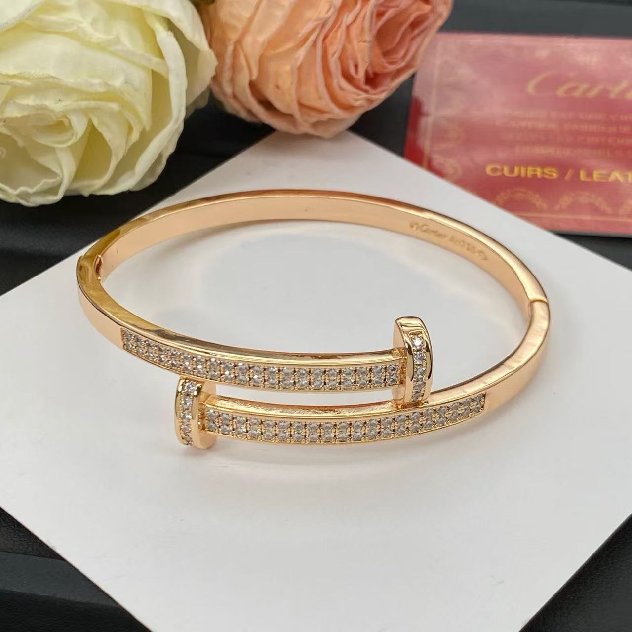 [ECHO]NEW ROSE GOLD 6.1MM BRACELET